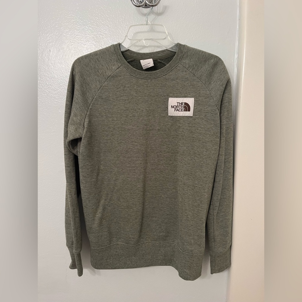 Sage Green Women’s North Face Crew Sweatshirt